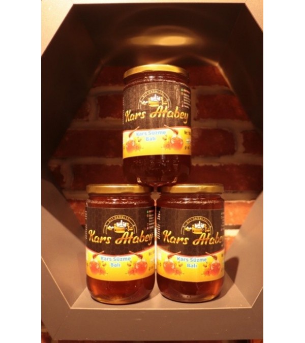 (500 Gr) Kafkas ırkı süzme çiçek balı 