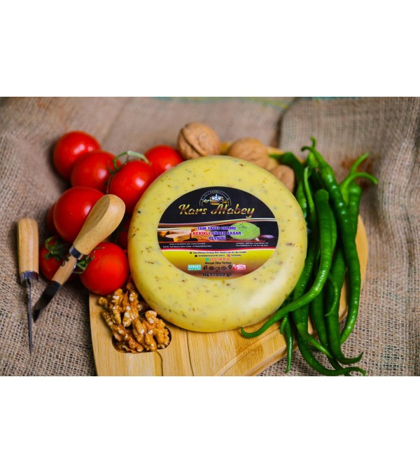 Kekikli Göbek Kaşar peyniri  500 gr